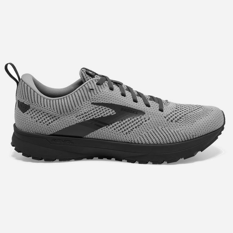 Brooks Revel 5 Performance Road Løpesko Herre Nettbutikk - Grå/Metal - Norge (UPZ805721)